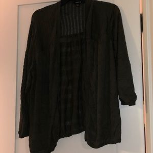 Torrid olive Green cardigan